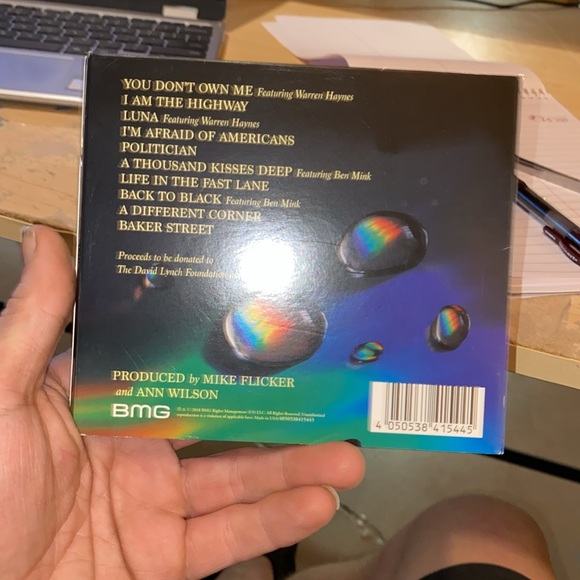 Very Rare Ann Wilson signed Immortal Album - Picture 2 of 2